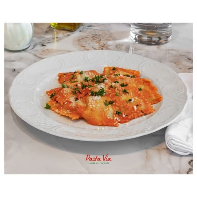 Savor our authentic ravioli